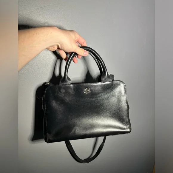 Radley London Millbank Black Leather Satchel - Picture 2 of 12